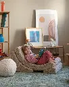 Wigiwama | Kinderzetel Moon Chair Biscuit 