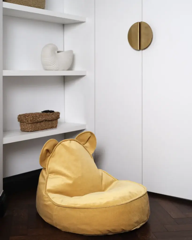 Wigiwama | Kinderzetel Bear Beanbag Salted Caramel 