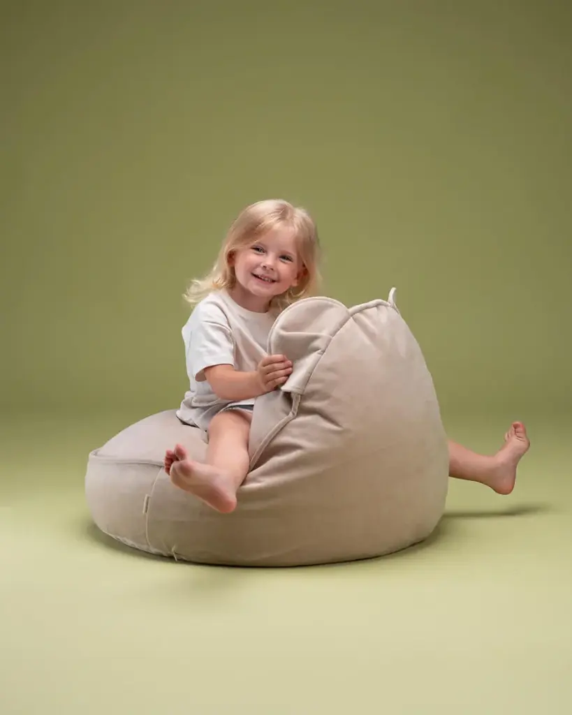 Wigiwama | Zitzak Bear Beanbag Dusty Beige