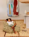 Wigiwama | Zitzak Beanbag Chair Terrazzo Moss 