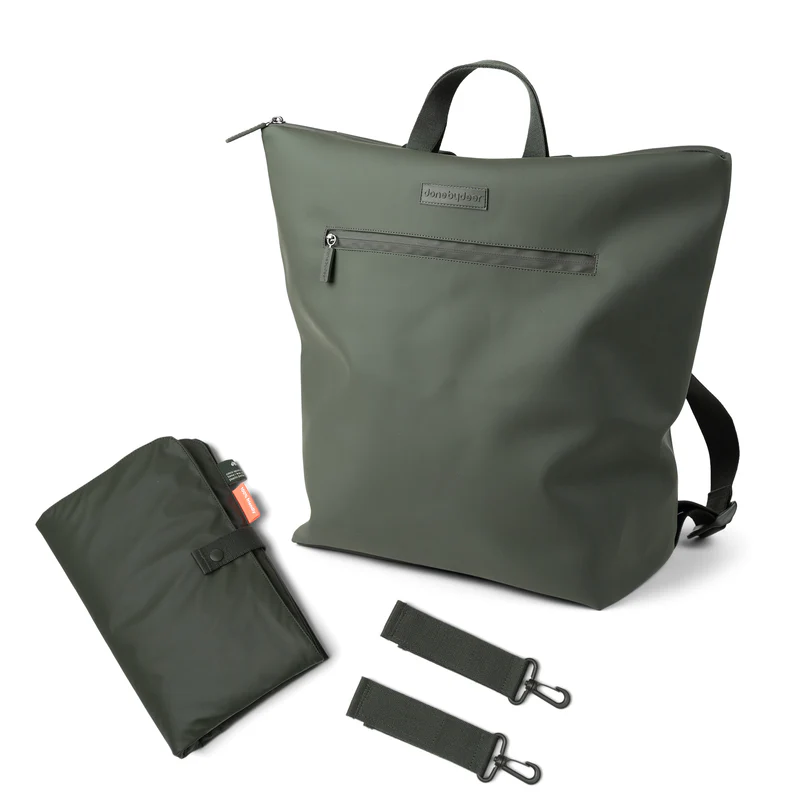 Done by deer | Verzorgingstas Changing Backpack Rugzak met Luiermat Groen