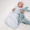 Bemini | Slaapzak Magic Bag Swaddle Glacier Blauw 0.5TOG 1-4M  