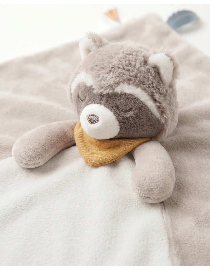 Noukies | Knuffeldoek Raku Wasbeer