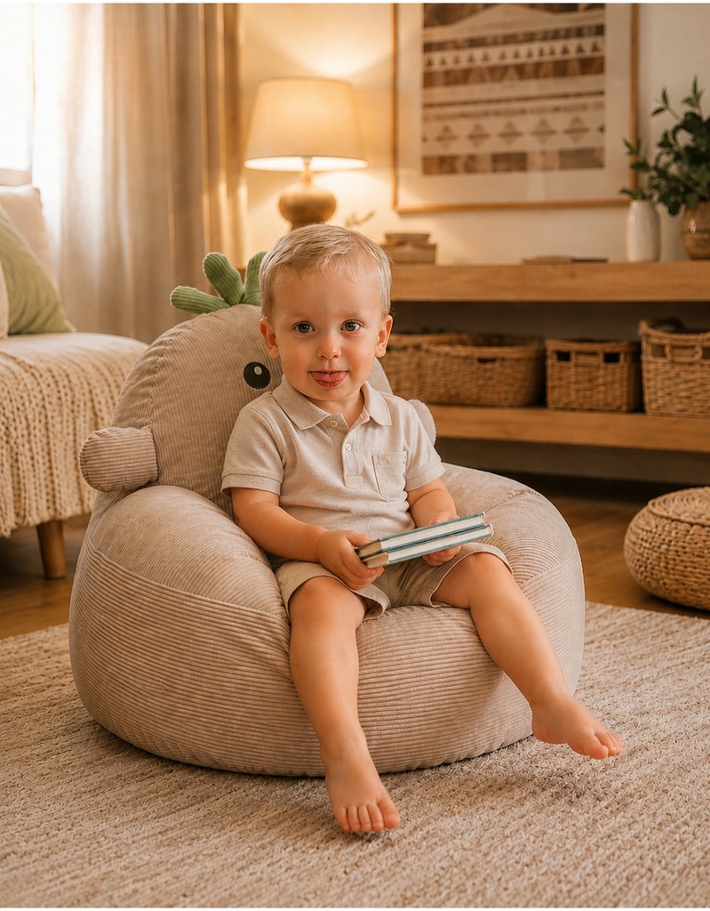Noukies | Kinderzetel Pico Cactus Ecru