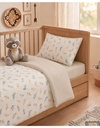 Noukies | Donsovertrek Moon Feathers 100x140cm + Kussensloop 60x40cm