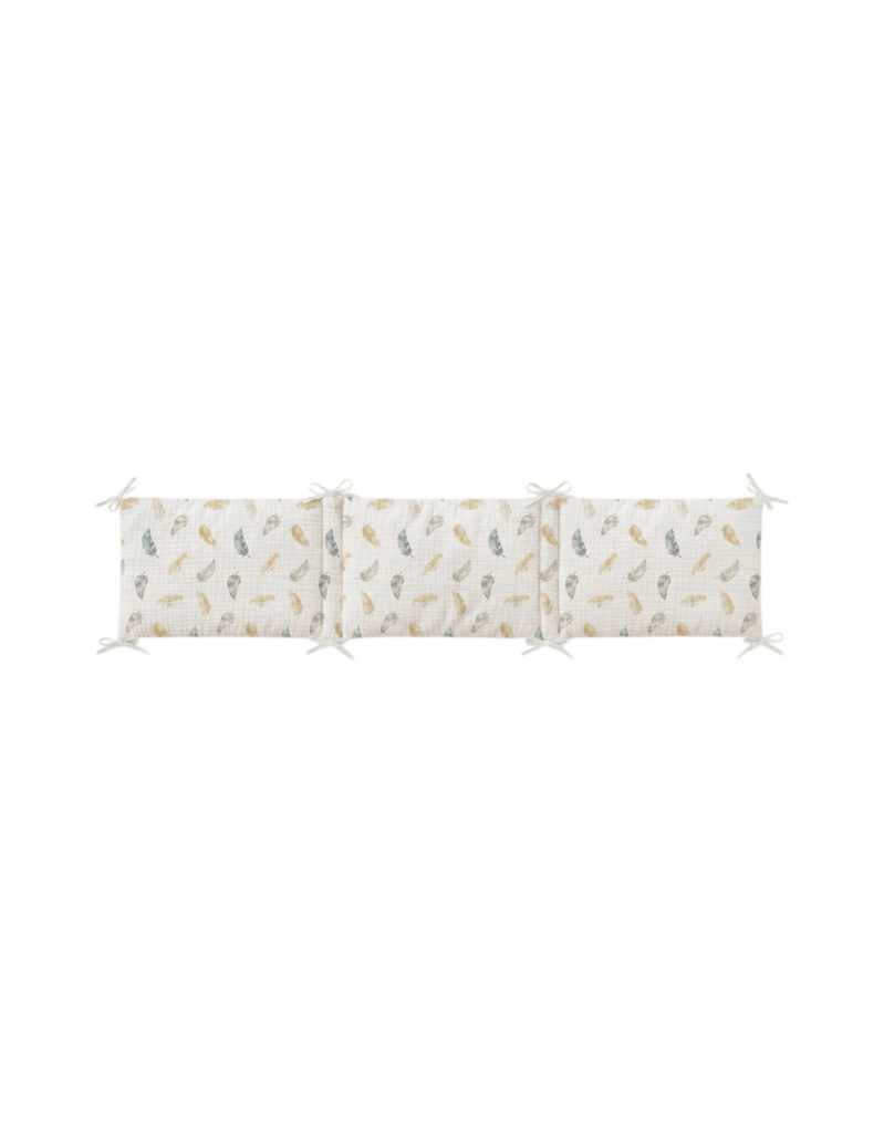 Noukies | Tochtkussen Moon Feathers 180x30x3cm