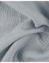 Noukies | Tetra Doek Moon Feathers 70x70cm Wit/Bruin/Blauw 3-pack