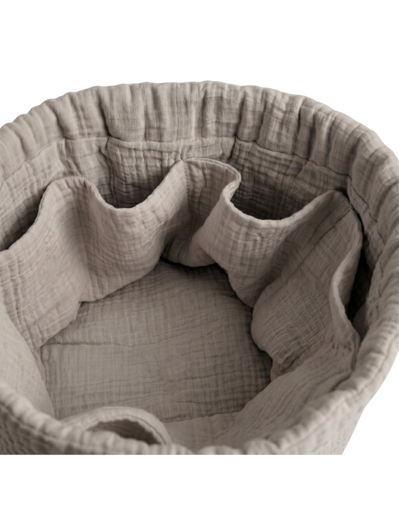 Noukies | Verzorgingsmandje Beige 36x30cm