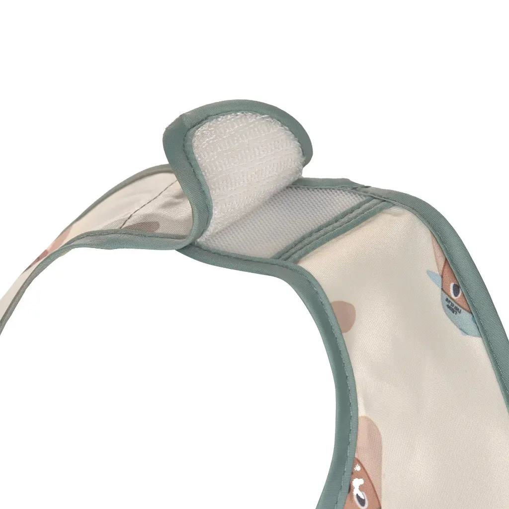 Laessig | Slabbetje Tiny Team Dog Lightweight Bib Velcrosluiting 2-pack  