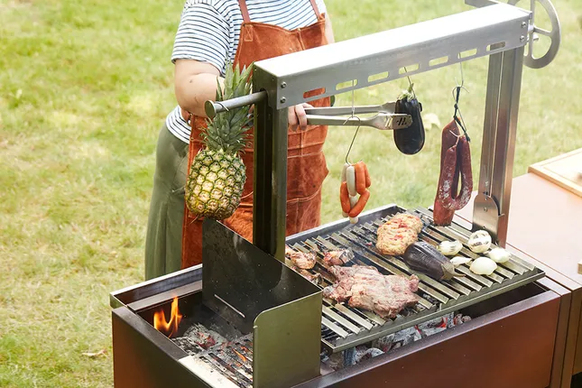 Barbecook | Barbecue Pedro Houtbarbecue Corten/RVS