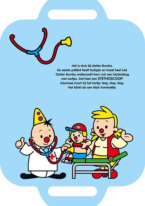 Bumba | Boek "Wat zit er in de dokterstas?" Karton