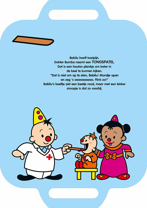 Bumba | Boek "Wat zit er in de dokterstas?" Karton