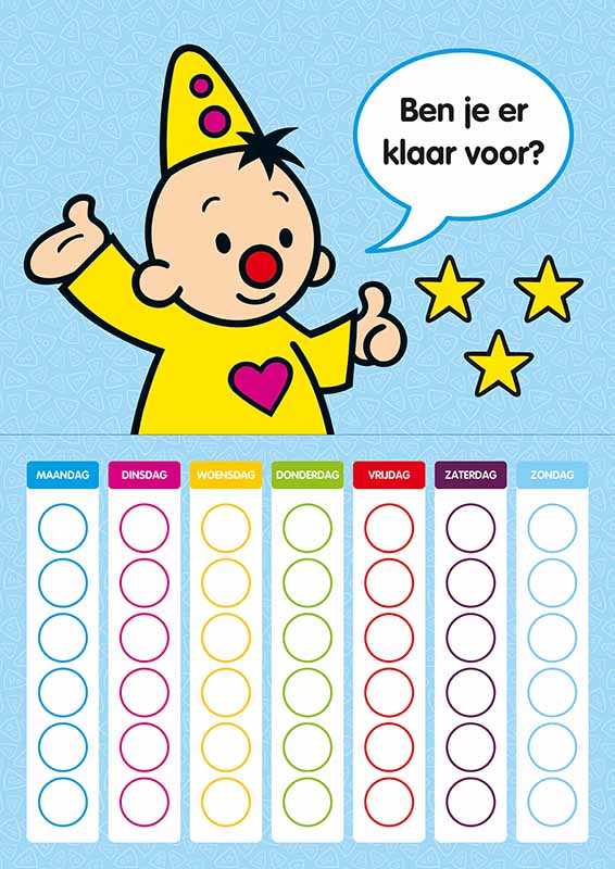 Bumba | Boek "De Potjescoach" Stickerboek