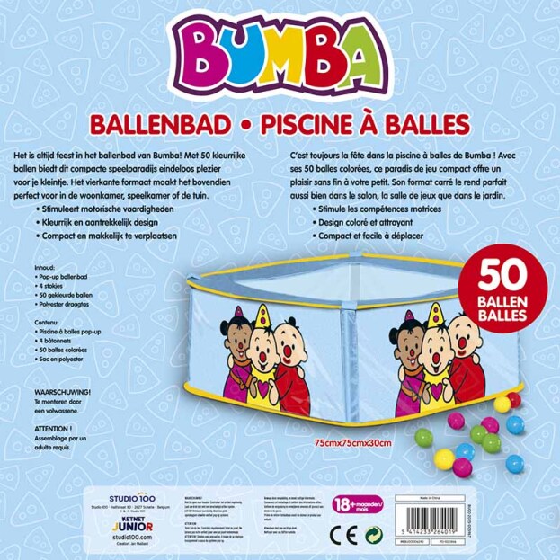 Bumba | Ballenbad incl 50 Ballen