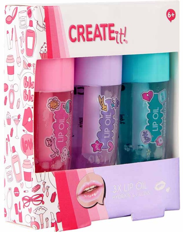 Create It! | Make-up Lipolie 3-pack