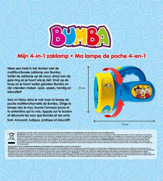 Bumba | Mijn Zaklamp 4-in-1 