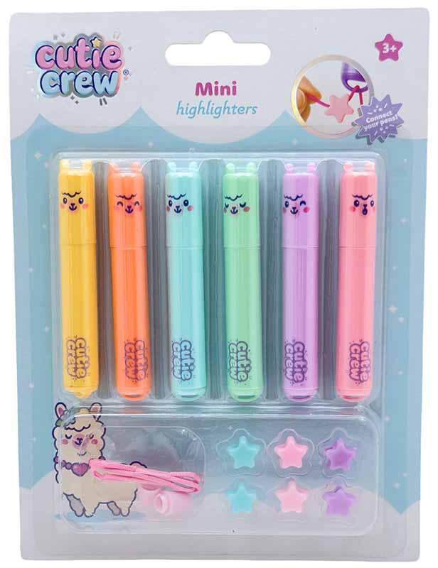 Cutie Crew | Pen Mini Highlighter Set