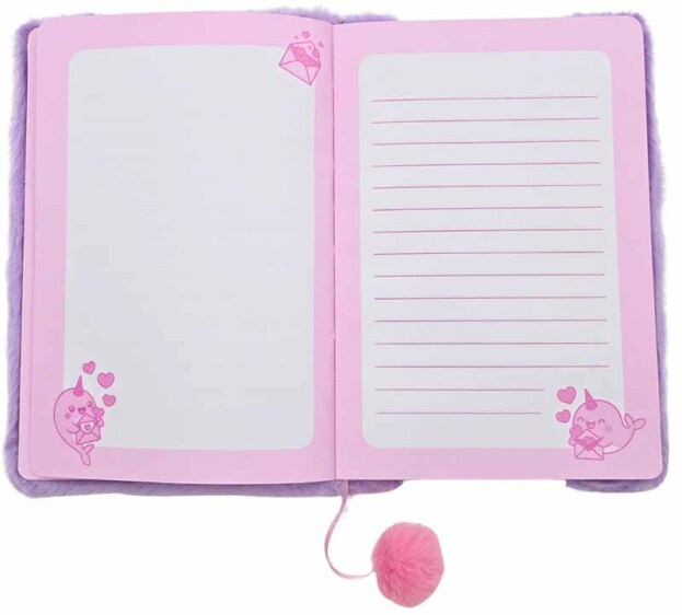 Cutie Crew | Notitieboek Plush Assortiment