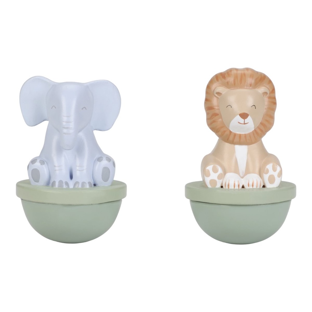 Little Dutch | Muziekdoos Safari Friends Hout