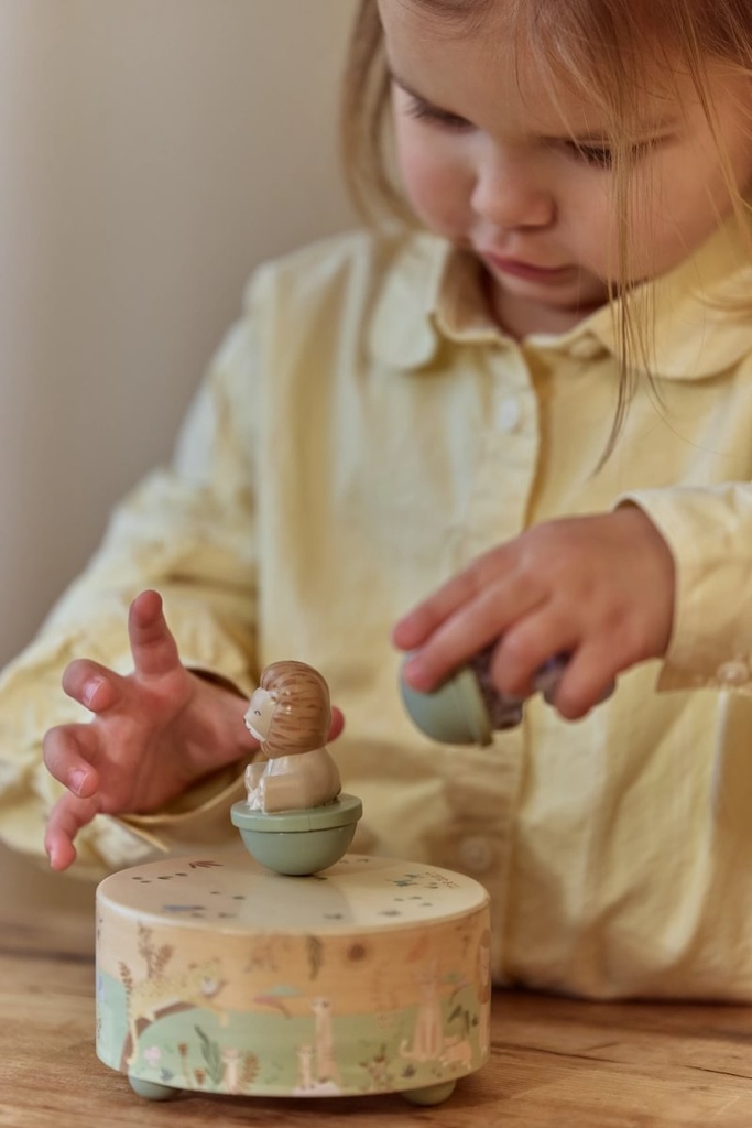 Little Dutch | Muziekdoos Safari Friends Hout