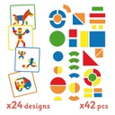 Djeco | Magneetkoffer Geoform