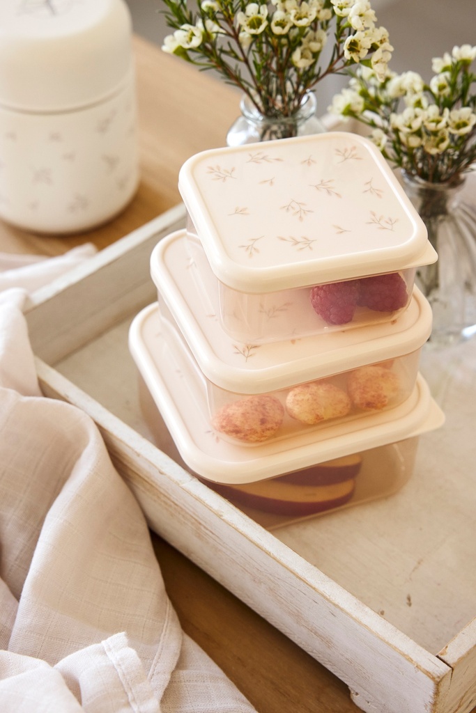 Laessig | Bewaarpotje Miracle of Nature Snackbox PP 3-pack