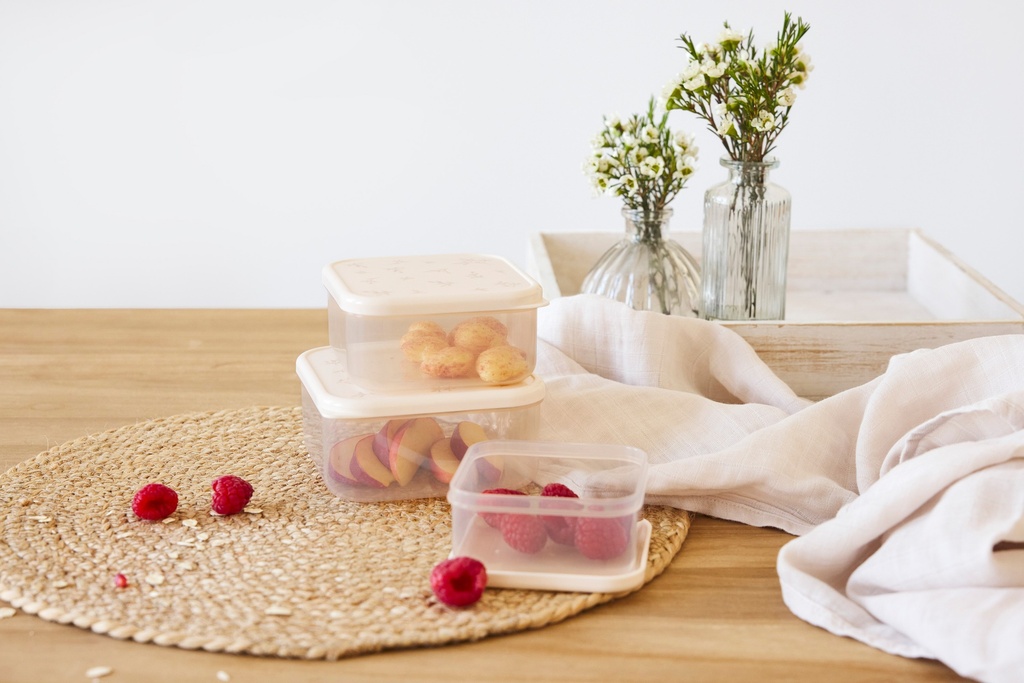 Laessig | Bewaarpotje Miracle of Nature Snackbox PP 3-pack