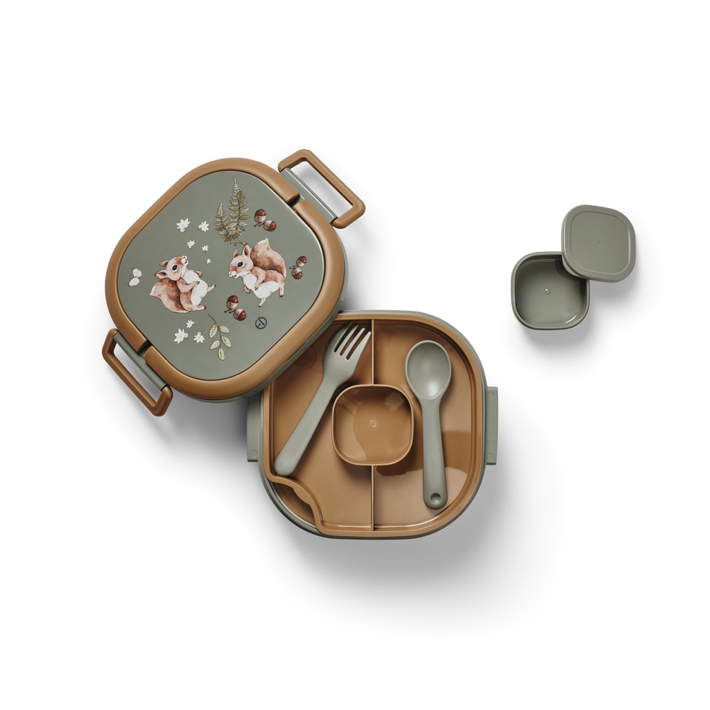 Elodie | Brooddoos Chipmunk Darling Lunchbox Groen