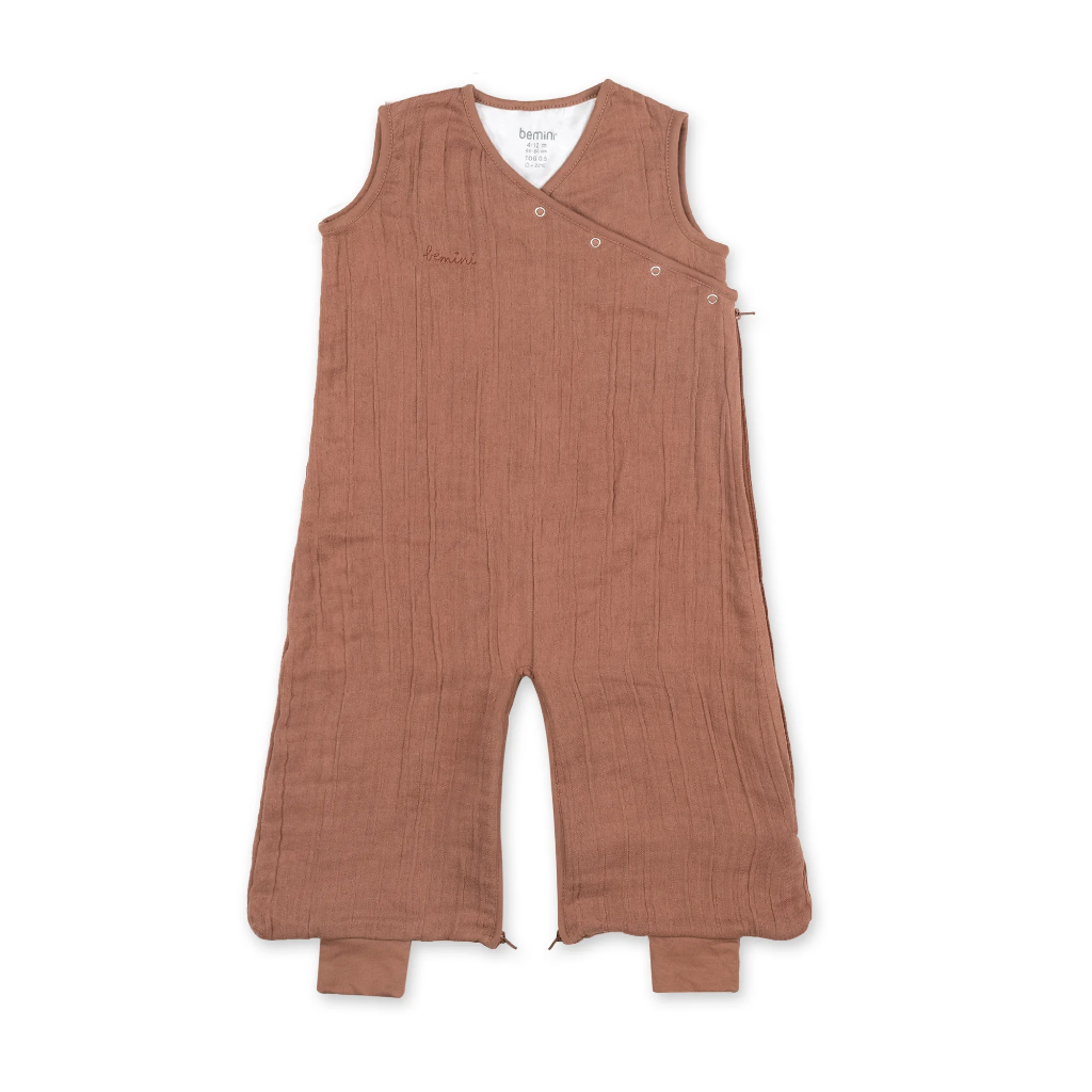 Bemini | Slaapzak Magic Bag Swaddle Moka Bruin 0.5TOG 4-12m 