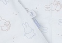 Jollein | Donsovertrek + Sloop Miffy Moments Cloudy Blue Blauw 100x140cm 