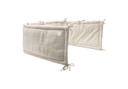 Jollein | Parkbumper Sprinkle Knit Sand Zand 180x30cm 