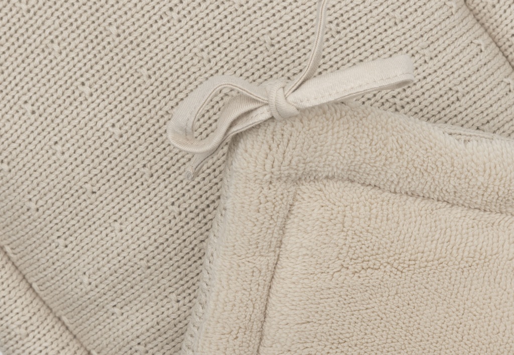 Jollein | Parkbumper Sprinkle Knit Sand Zand 180x30cm 