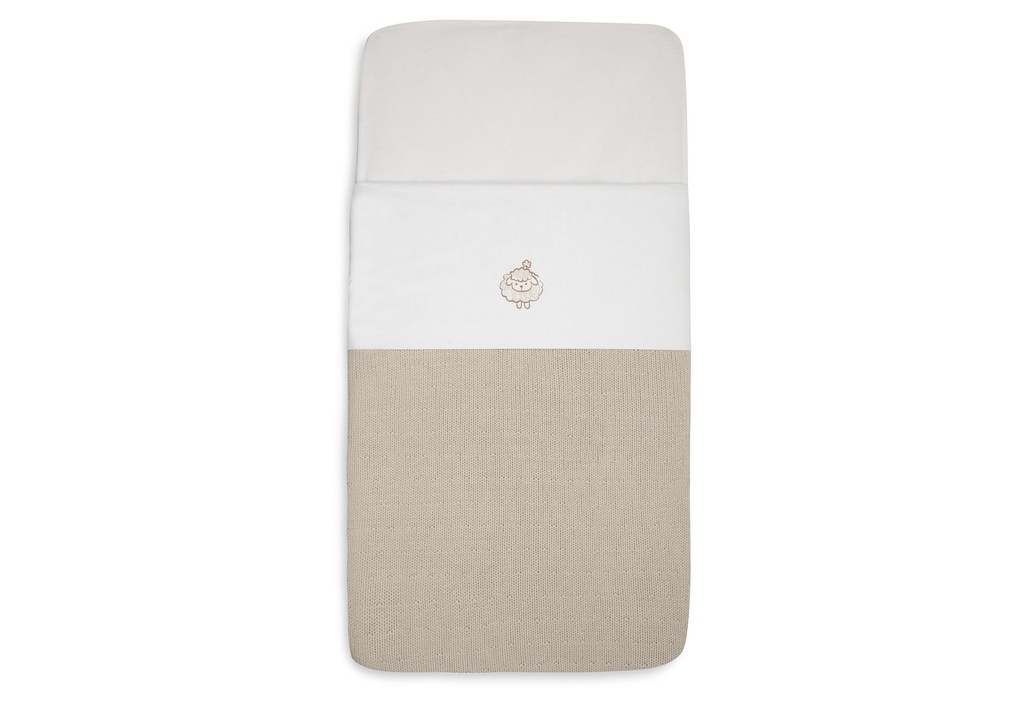 Jollein | Laken Wieg Woolly 75x100cm 