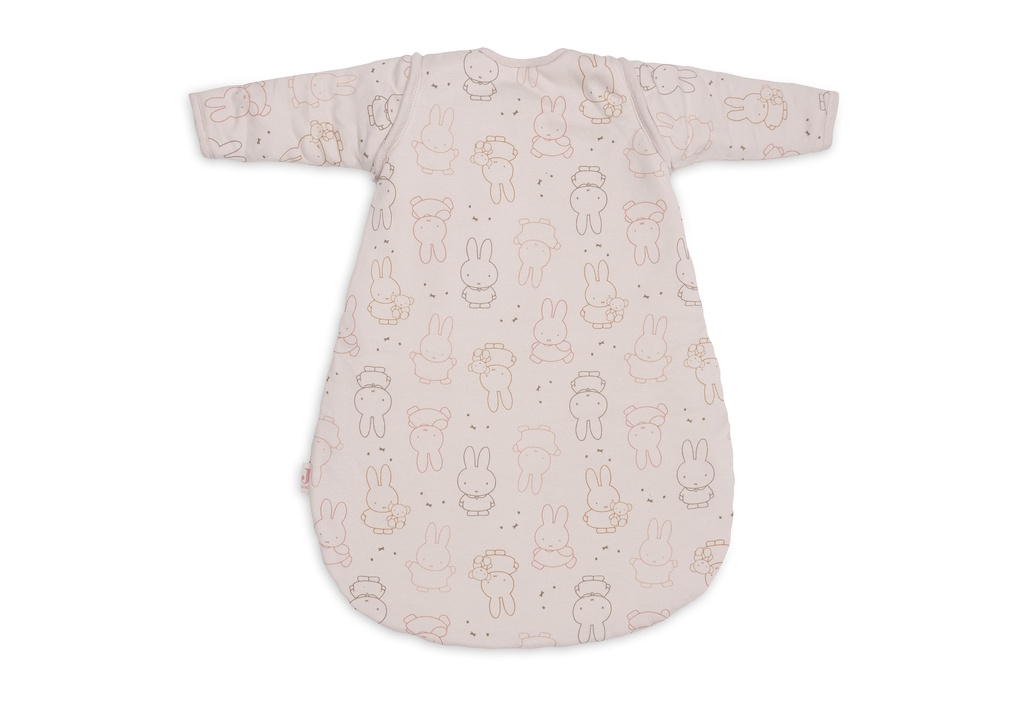 Jollein | Slaapzak Miffy Moments Silk Rose met Afritsbare Mouwen Roze 60cm 