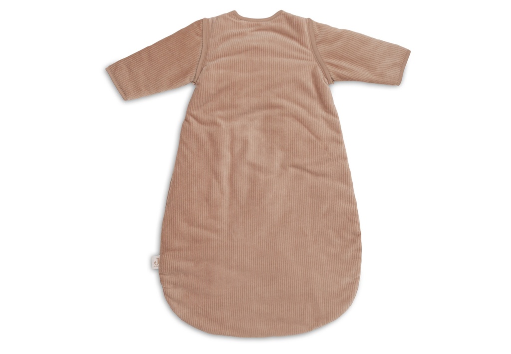 Jollein | Slaapzak Rib Light Terra met Afritsbare Mouwen Roze 90cm