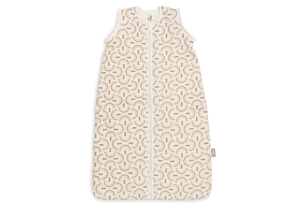 Jollein | Slaapzak Soft Plumes met Afritsbare Mouwen Ecru/Bruin 90cm 