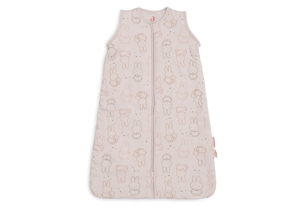 Jollein | Slaapzak Miffy Moments Silk Rose met Afritsbare Mouwen Roze 90cm 