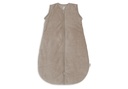 Jollein | Slaapzak Milky Coffee Rib met Afritsbare Mouwen Bruin 110cm