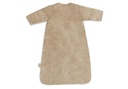Jollein | Slaapzak Velvet Hazel met Afritsbare Mouwen Bruin 110cm