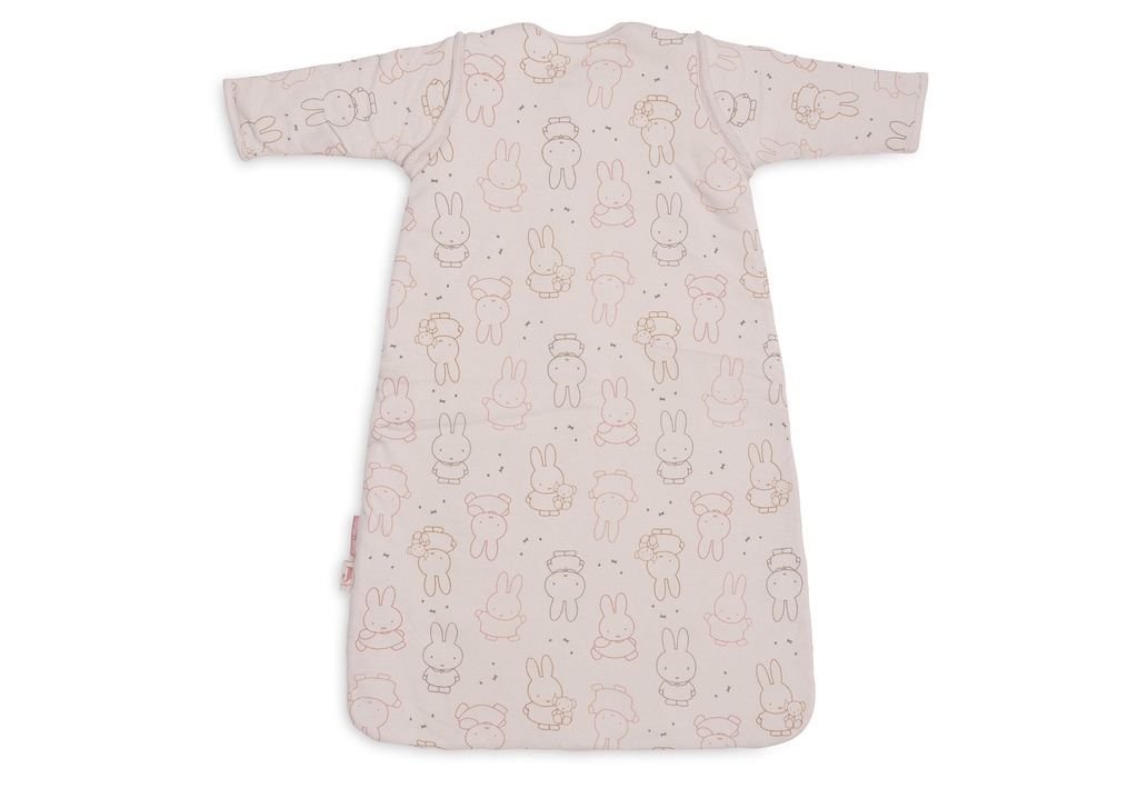 Jollein | Slaapzak Miffy Moments Silk Rose met Afritsbare Mouwen Roze 110cm