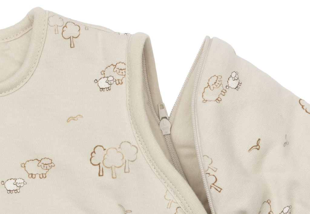Jollein | Slaapzak Woolly met Afritsbare Mouwen Zand 70cm