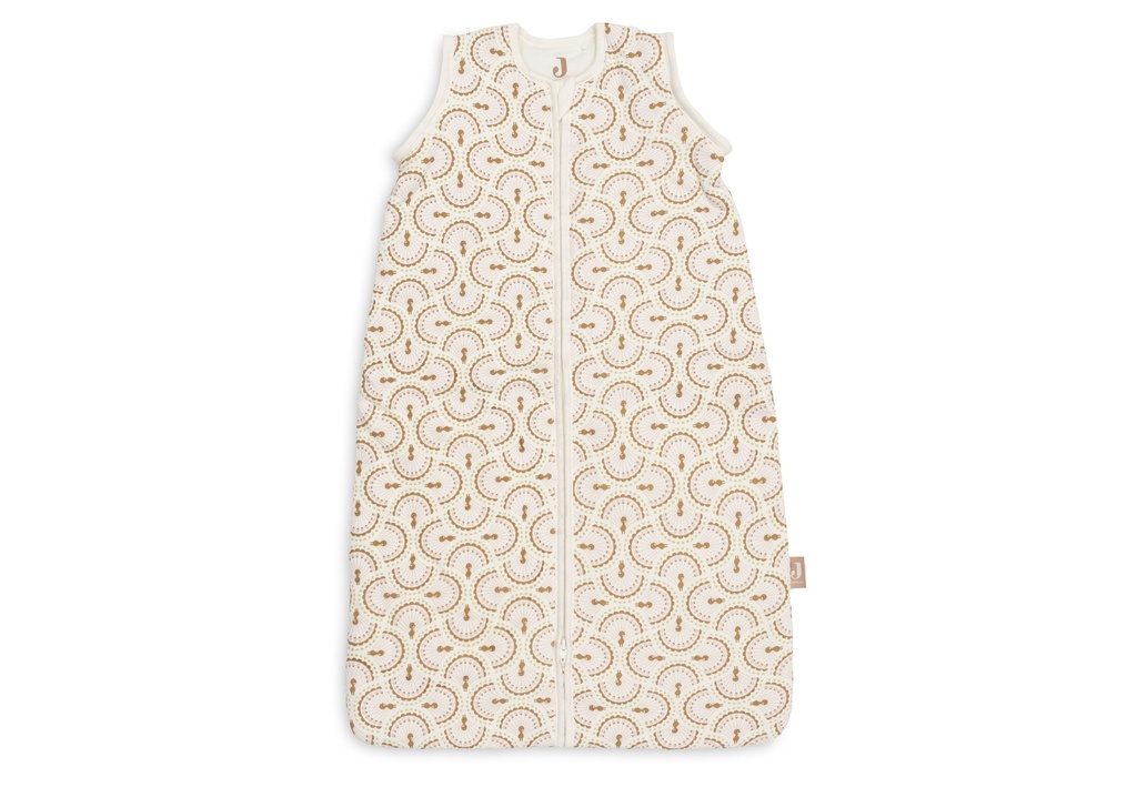 Jollein | Slaapzak Soft Plumes met Afritsbare Mouwen Ecru/Bruin 70cm
