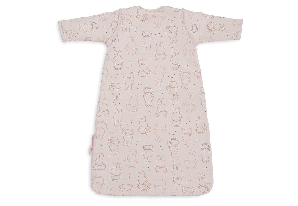 Jollein | Slaapzak Miffy Moments Silk Rose met Afritsbare Mouwen Roze 70cm