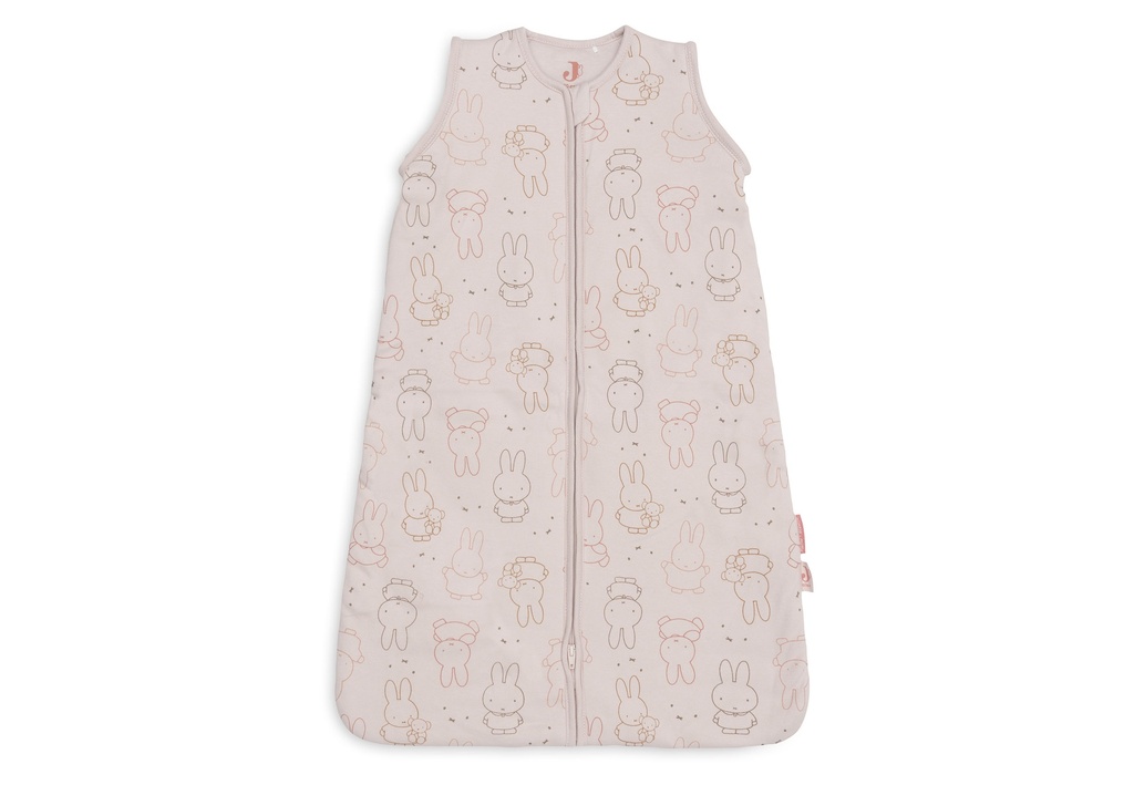 Jollein | Slaapzak Miffy Moments Silk Rose met Afritsbare Mouwen Roze 70cm