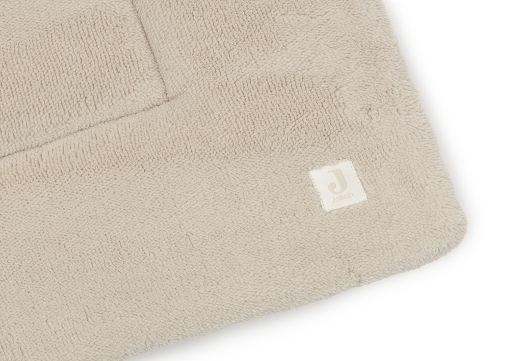 Jollein | Parklegger Fluffy Sand Zand 75x95cm 