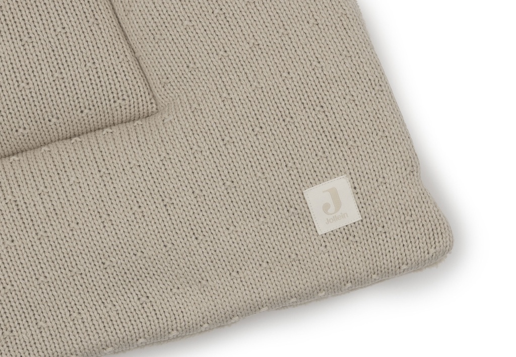 Jollein | Parklegger Sprinkle Knit Sand Bruin 75x95cm 