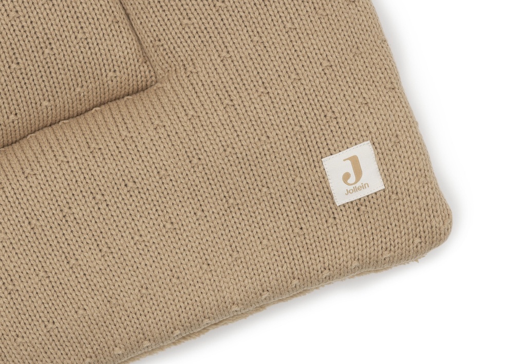 Jollein | Parklegger Sprinkle Knit Hazel Bruin 75x95cm 