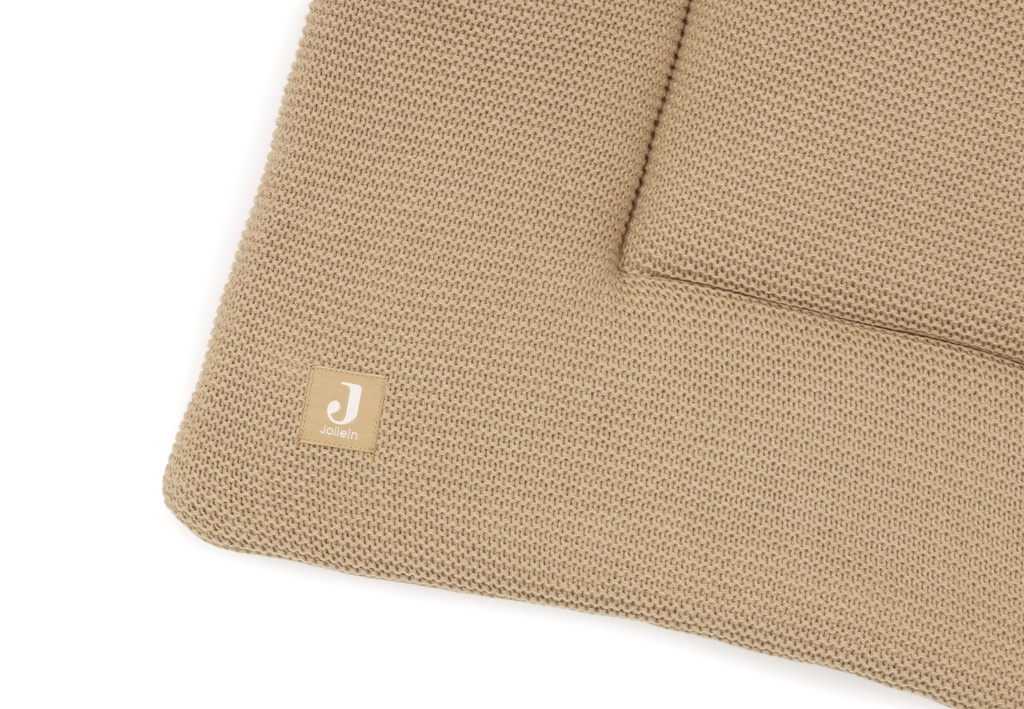 Jollein | Parklegger Basic Knit Hazel Bruin 75x95cm