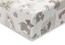 Jollein | Waskussenhoes Barn Buddies Jersey Ecru/Bruin 50x70cm 