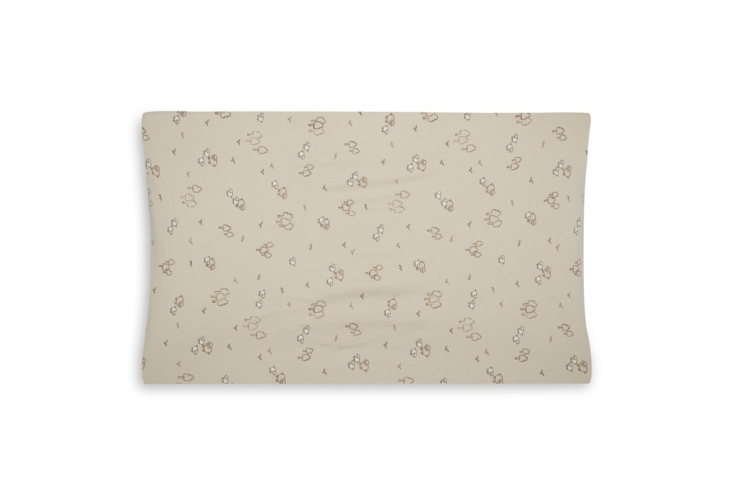 Jollein | Waskussenhoes Woolly Jersey Zand 50x70cm